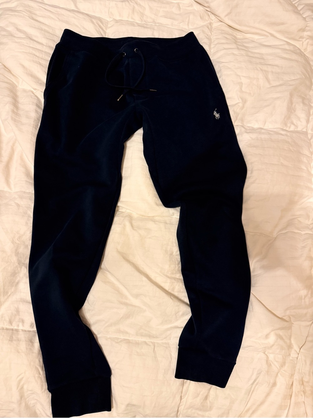 Ralph Lauren Navy Blue Polo Jogger Pants